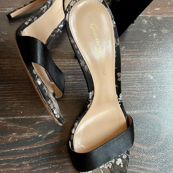 Gianvito Rossi Issa floral jacquard sandals - Picture 4 of 6